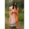 Embroidered Lawn 3pc with Organza dupatta-GA1696