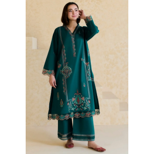 2PC Heavy Embroidered Lawn Suit -GA2044