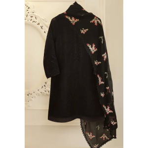 Heavy Embroidered  with organza dupatta-GA1687