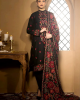 3PC Embroidered Dhanak Suit with Heavy Embroidered Shawal -GA102139