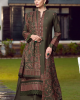 3PC Embroidered Dhanak Suit with Heavy Embroidered Shawal -GA102169 3PC Embroidered Dhanak Suit with Heavy Embroidered Shawal -GA102169
