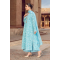 3PC Embroidered Lawn Suit with Embroidered chiffon Dupatta -GA2045