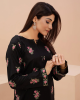 Original Black Embroidered Lawn 2pc - ZJ054 Original Black Embroidered Lawn 2pc - ZJ054