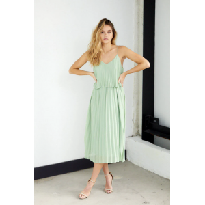 Rory Pleated Midi Dress