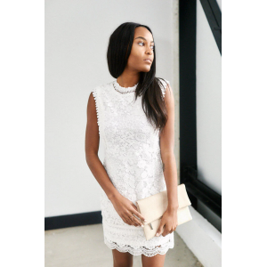 Marissa Sleeveless Lace Dress