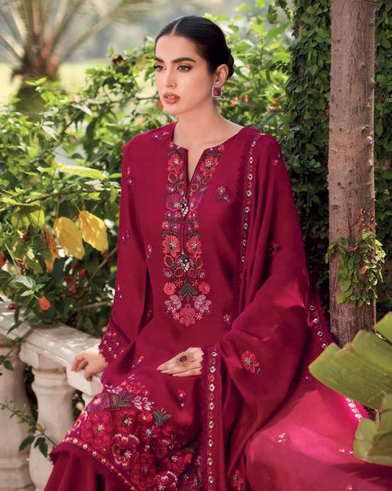 3PC Embroidered Lawn Suit with pure chiffon Dupatta -GA102123 3PC Embroidered Lawn Suit with pure chiffon Dupatta -GA102123