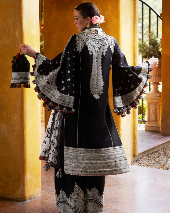 3PC Embroidered Lawn Suit with Printed Cotton Slub Net Dupatta -GA2003 3PC Embroidered Lawn Suit with Printed Cotton Slub Net Dupatta -GA2003