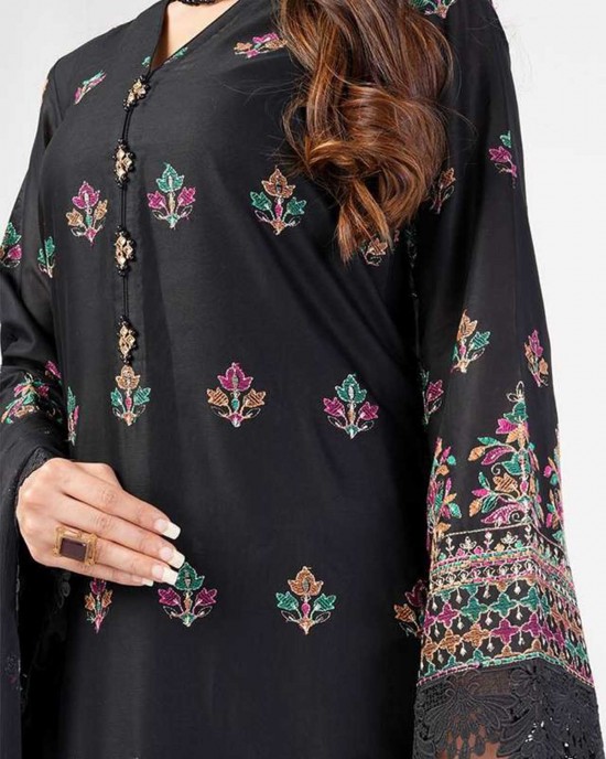 Embroidered Lawn 3pc with Embroidered Chiffon Dupatta- GA1992 Embroidered Lawn 3pc with Embroidered Chiffon Dupatta- GA1992