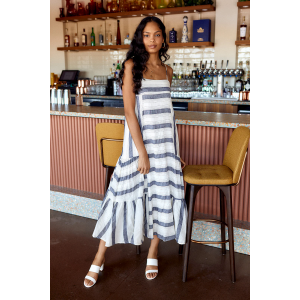 Calder Striped Maxi Dress
