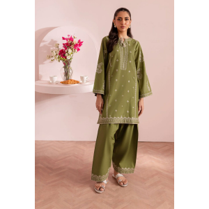 Batik Embroidered Dhanak 2pc- GA1918