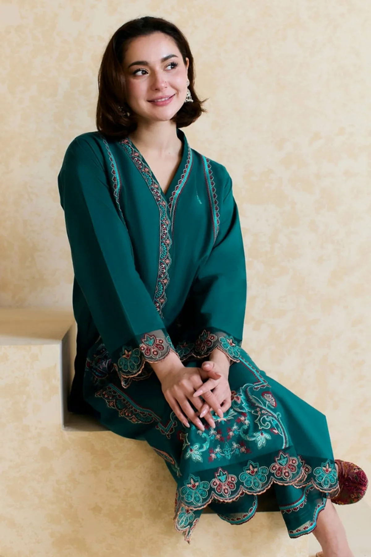 2PC Heavy Embroidered Lawn Suit -GA2044 2PC Heavy Embroidered Lawn Suit -GA2044