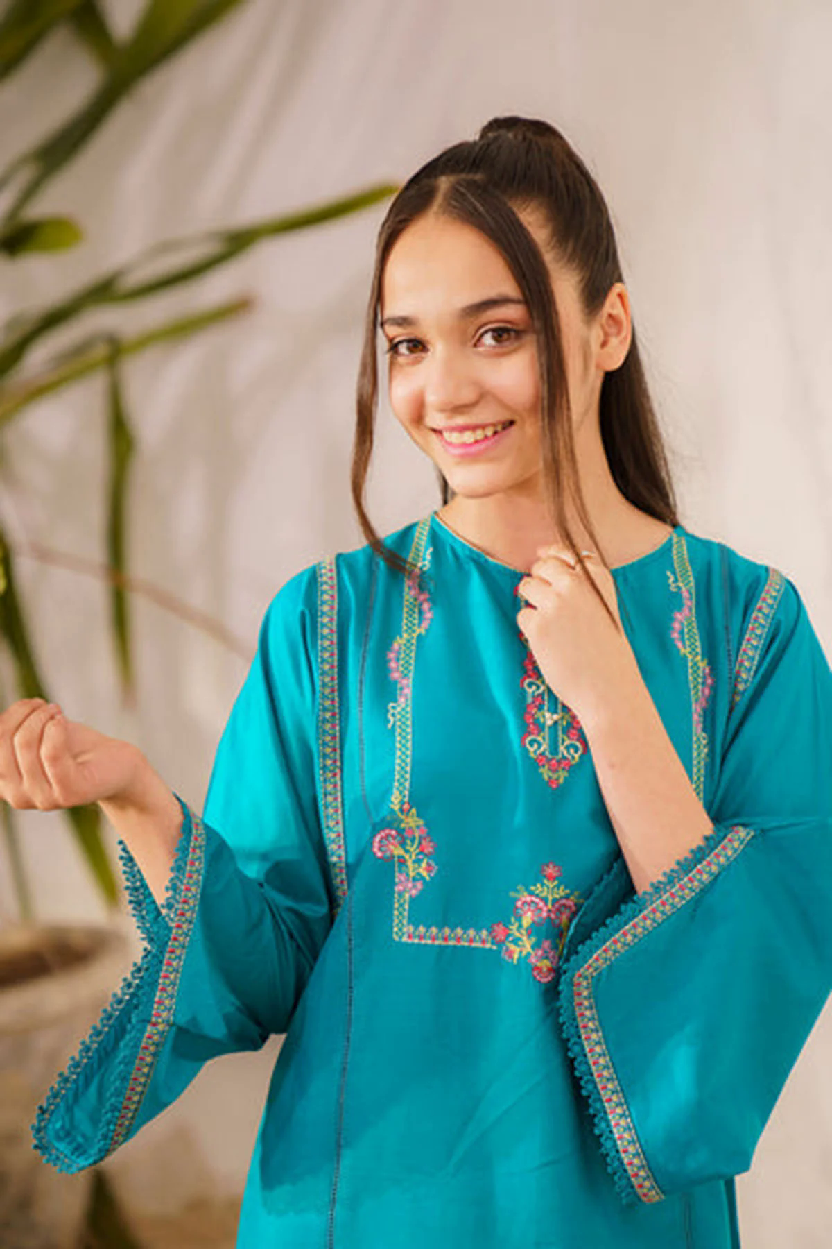 Ziva Fully Embroidered Lawn 2Pc-Ga2004 Ziva Fully Embroidered Lawn 2Pc-Ga2004