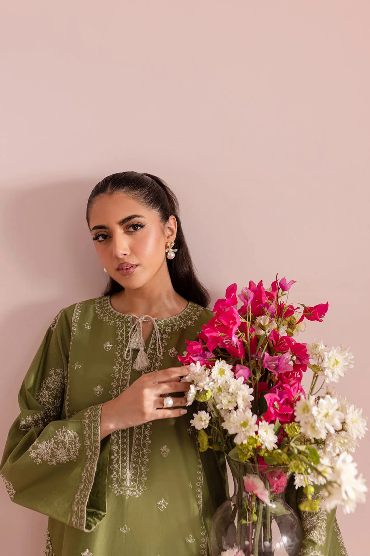 Batik Embroidered Dhanak 2pc- GA1918 Batik Embroidered Dhanak 2pc- GA1918