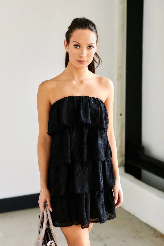 Milena Ruffle Mini Dress