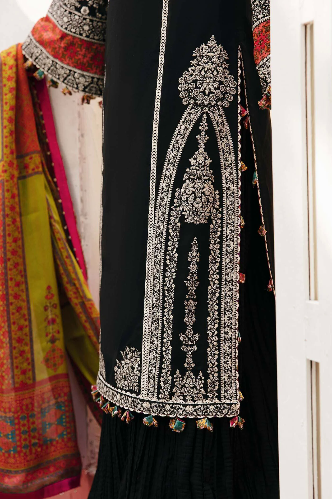 3PC Embroidered Lawn Suit with Printed Silk Dupatta -GA2008 3PC Embroidered Lawn Suit with Printed Silk Dupatta -GA2008