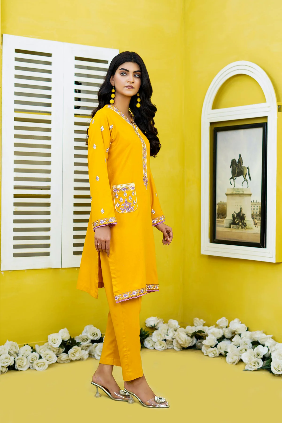 Parvaneh Embroidered Dhanak 2pc- GA1957 Parvaneh Embroidered Dhanak 2pc- GA1957