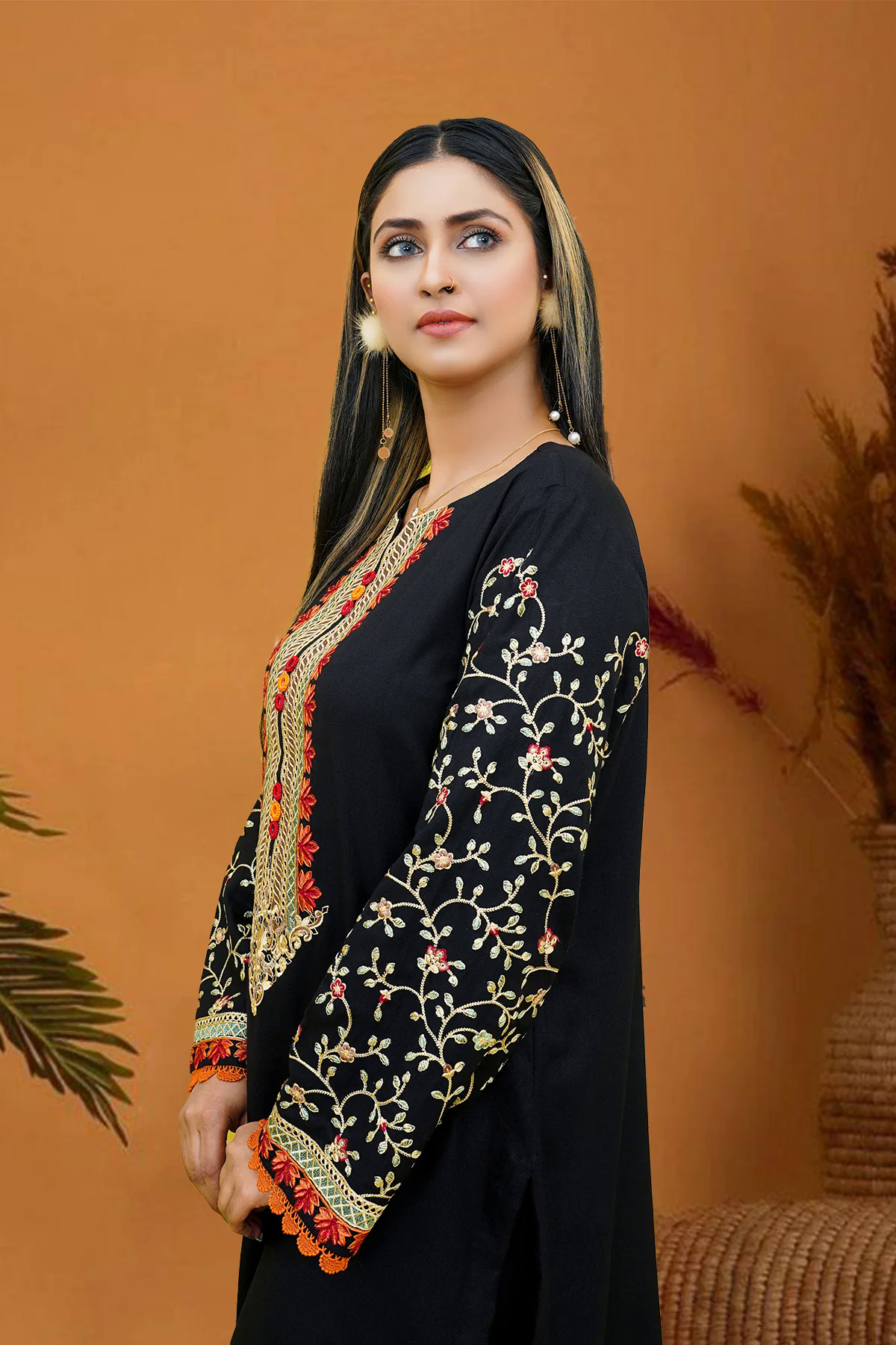 Anahita Embroidered Dhanak 2pc- GA1919 Anahita Embroidered Dhanak 2pc- GA1919