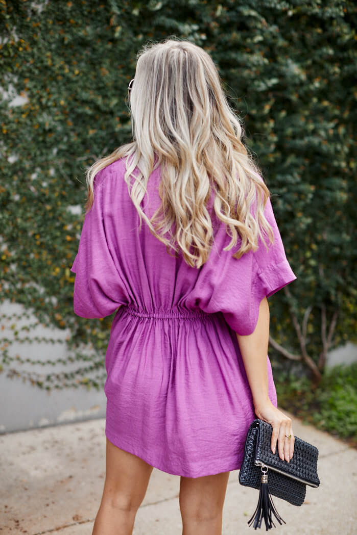Arlo Button Down Cinch Waist Dress